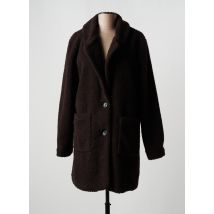 BROADWAY - Manteau long marron en polyester pour femme - Taille 38 - Modz