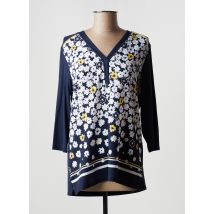 OLSEN - Top bleu en polyester - Femme - Taille 42 - Modz