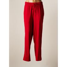 YESTA - Pantalon chino rouge en polyamide - Femme - Taille 50 - Modz