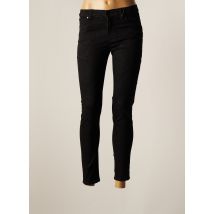 YEST - Pantalon slim noir en coton pour femme - Taille 36 - Modz