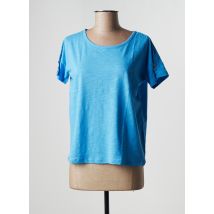 MD'M - Top bleu en coton pour femme - Taille 38 - Modz