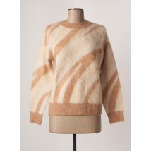 YAYA - Pull beige en nylon - Femme - Taille 32 - Modz