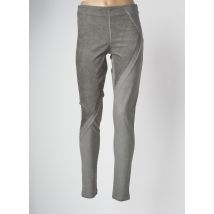 NÜ - Pantalon slim gris en viscose - Femme - Taille 42 - Modz