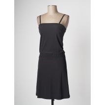 HBT - Robe mi-longue noir en polyamide - Femme - Taille 40 - Modz