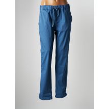 PAKO LITTO - Pantalon chino bleu en coton - Femme - Taille 34 - Modz