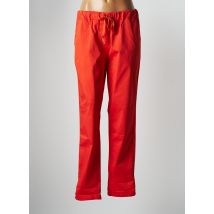 PAKO LITTO - Pantalon chino orange en coton - Femme - Taille 34 - Modz