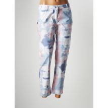 PAKO LITTO - Pantalon chino bleu en coton pour femme - Taille 42 - Modz