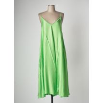 BSB - Robe longue vert en viscose pour femme - Taille TU - Modz