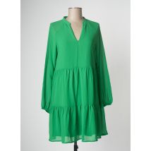 OBJECT - Robe courte vert en polyester - Femme - Taille 40 - Modz