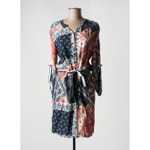 ET COMPAGNIE - Robe mi-longue bleu en viscose - Femme - Taille 40 - Modz