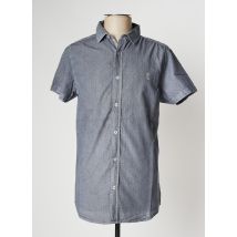 RITCHIE - Chemise manches courtes gris en coton - Homme - Taille S - Modz