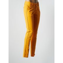 LES TEINTURIERS - Pantalon chino jaune en coton - Femme - Taille W26 - Modz