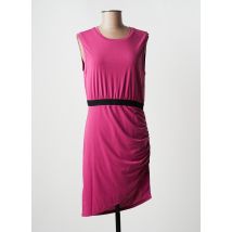 BCBGMAXAZRIA - Robe mi-longue rose en polyester - Femme - Taille 34 - Modz