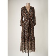 SCARLET ROOS - Robe longue marron en polyester - Femme - Taille 36 - Modz