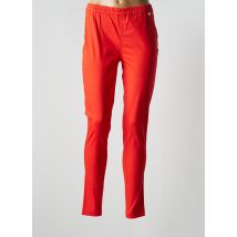 LES FILLES DE NEAUX - Jegging orange en coton - Femme - Taille 38 - Modz