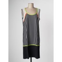 OLIVIER PHILIPS - Robe mi-longue noir en viscose - Femme - Taille 40 - Modz