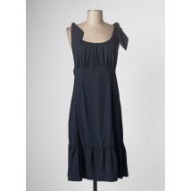 PLATINE COLLECTION - Robe mi-longue bleu en polyester - Femme - Taille 38 - Modz