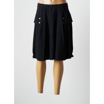 PLATINE COLLECTION - Jupe mi-longue noir en polyamide - Femme - Taille 38 - Modz