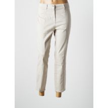 TONI - Pantalon 7/8 beige en coton - Femme - Taille 44 - Modz