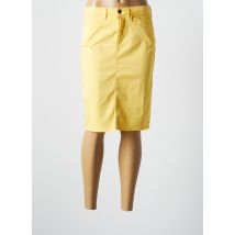 OLIVIER PHILIPS - Jupe mi-longue jaune en coton pour femme - Taille 40 - Modz