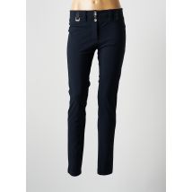 PLATINE COLLECTION - Pantalon slim bleu en polyamide - Femme - Taille 36 - Modz