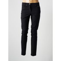 FABER - Pantalon 7/8 noir en coton - Femme - Taille 46 - Modz