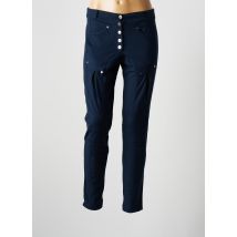 PLATINE COLLECTION - Pantalon slim bleu en nylon - Femme - Taille 34 - Modz
