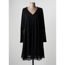 3322 - Robe mi-longue noir en polyester - Femme - Taille 40 - Modz