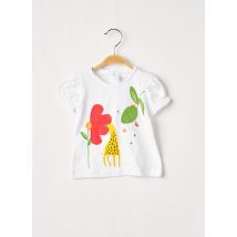 MAYORAL - T-shirt blanc en coton - Fille - Taille TU - Modz