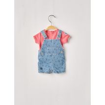 BOBOLI - Salopette bleu en coton - Garçon - Taille TU - Modz