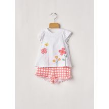 MAYORAL - Ensemble short rose en coton - Fille - Taille TU - Modz
