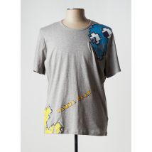 SLOGGI - T-shirt gris en coton - Homme - Taille M - Modz