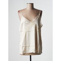 ADMAS - Top beige en polyester - Femme - Taille 40 - Modz