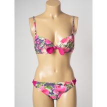 YSABEL MORA - Maillot de bain 2 pièces violet en polyester - Femme - Taille 36 - Modz