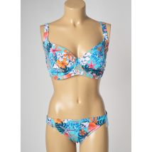 OLYMPIA - Maillot de bain 2 pièces bleu en polyamide - Femme - Taille TU - Modz