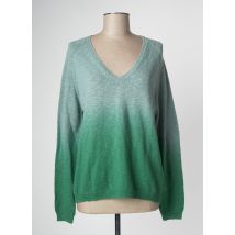 HARTFORD - Pull vert en coton pour femme - Taille 38 - Modz