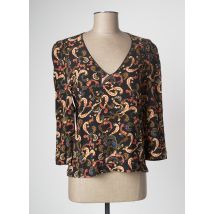 PABLO - Blouse noir en viscose - Femme - Taille 36 - Modz