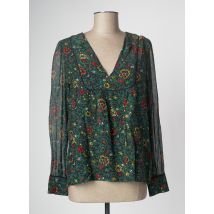 BA&SH - Blouse vert en viscose - Femme - Taille 36 - Modz
