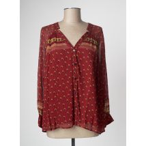 BA&SH - Chemisier rouge en viscose - Femme - Taille 36 - Modz