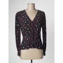 BA&SH - Chemisier noir en viscose - Femme - Taille 34 - Modz