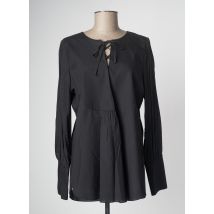 HANA SAN - Tunique manches longues noir en coton - Femme - Taille 38 - Modz