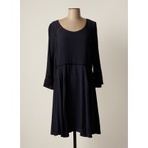 PABLO - Robe mi-longue bleu en viscose - Femme - Taille 40 - Modz