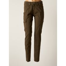 DENIM STUDIO - Pantalon cargo vert en coton - Femme - Taille W27 - Modz