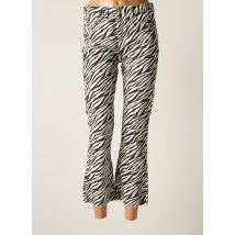 DENIM STUDIO - Pantalon 7/8 noir en coton - Femme - Taille W28 - Modz