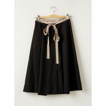 BELLEROSE - Jupe mi-longue noir en viscose - Femme - Taille 34 - Modz