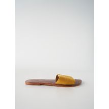 HARTFORD - Mules/Sabots jaune en cuir pour femme - Taille 40 - Modz