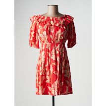 LES P'TITES BOMBES - Robe courte orange en viscose - Femme - Taille 34 - Modz