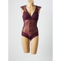 BARBARA - Body lingerie violet en polyamide - Femme - Taille 40 - Modz