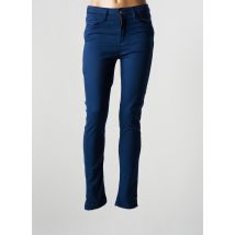 DESGASTE PANTALONS FEMME DE COULEUR BLEU - Grande Taille