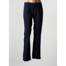 DESGASTE - Pantalon droit bleu en coton - Femme - Taille 34 - Modz